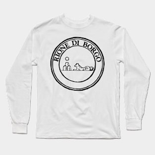 Rione Borgo b-text Long Sleeve T-Shirt